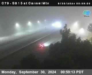 NB 15 at Carmel Mountain Rd.