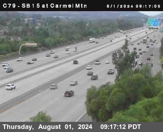 NB 15 at Carmel Mountain Rd.