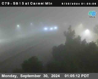 NB 15 at Carmel Mountain Rd.