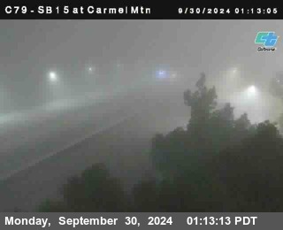 NB 15 at Carmel Mountain Rd.