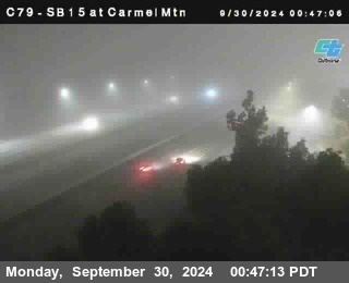 NB 15 at Carmel Mountain Rd.