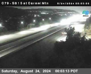 NB 15 at Carmel Mountain Rd.