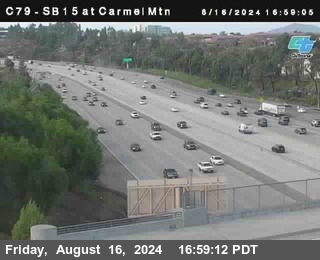 NB 15 at Carmel Mountain Rd.