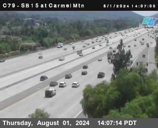 NB 15 at Carmel Mountain Rd.