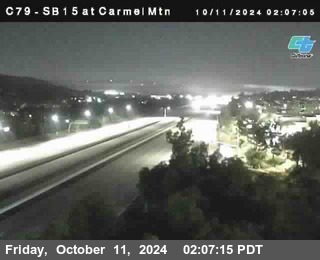 NB 15 at Carmel Mountain Rd.