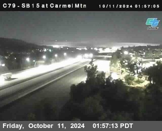 NB 15 at Carmel Mountain Rd.