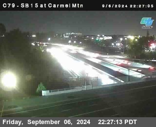 NB 15 at Carmel Mountain Rd.