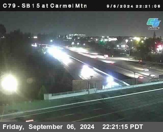 NB 15 at Carmel Mountain Rd.