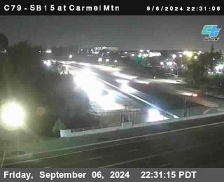 NB 15 at Carmel Mountain Rd.