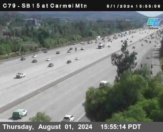 NB 15 at Carmel Mountain Rd.