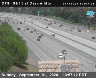 NB 15 at Carmel Mountain Rd.