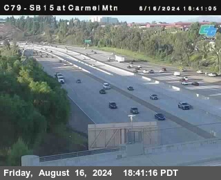 NB 15 at Carmel Mountain Rd.