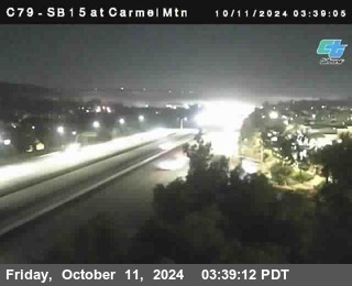 NB 15 at Carmel Mountain Rd.