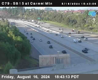 NB 15 at Carmel Mountain Rd.