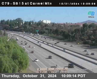 NB 15 at Carmel Mountain Rd.