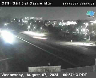 NB 15 at Carmel Mountain Rd.