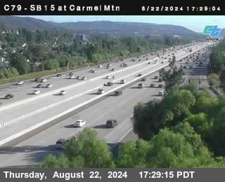 NB 15 at Carmel Mountain Rd.