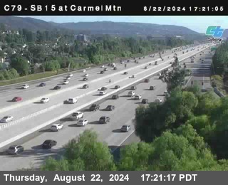 NB 15 at Carmel Mountain Rd.