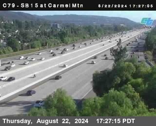 NB 15 at Carmel Mountain Rd.