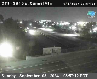 NB 15 at Carmel Mountain Rd.