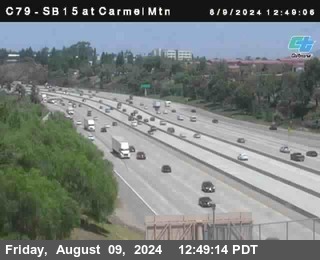 NB 15 at Carmel Mountain Rd.