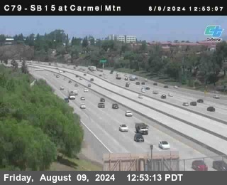 NB 15 at Carmel Mountain Rd.