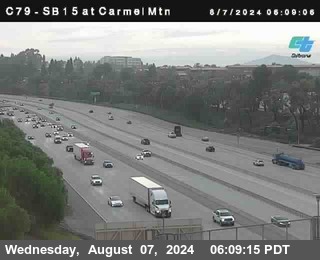 NB 15 at Carmel Mountain Rd.