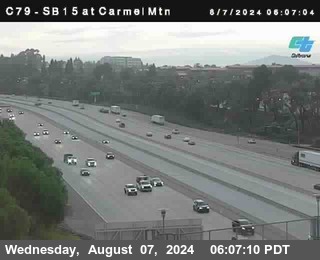 NB 15 at Carmel Mountain Rd.