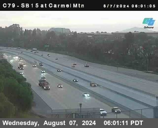 NB 15 at Carmel Mountain Rd.