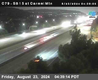 NB 15 at Carmel Mountain Rd.