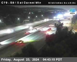 NB 15 at Carmel Mountain Rd.