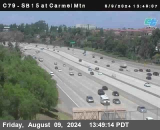 NB 15 at Carmel Mountain Rd.