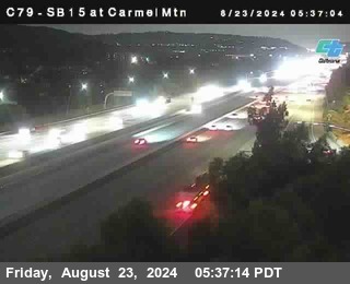 NB 15 at Carmel Mountain Rd.