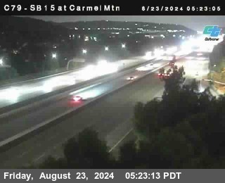 NB 15 at Carmel Mountain Rd.