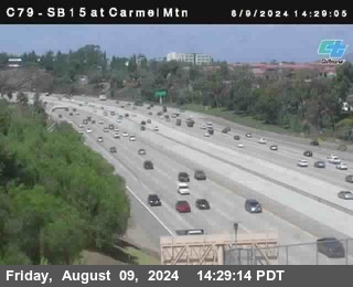 NB 15 at Carmel Mountain Rd.