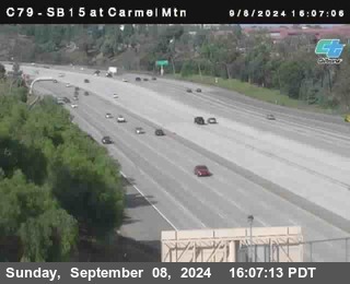 NB 15 at Carmel Mountain Rd.