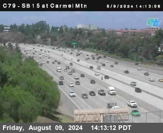 NB 15 at Carmel Mountain Rd.