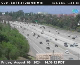 NB 15 at Carmel Mountain Rd.