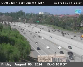 NB 15 at Carmel Mountain Rd.