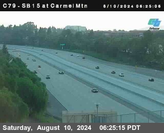 NB 15 at Carmel Mountain Rd.