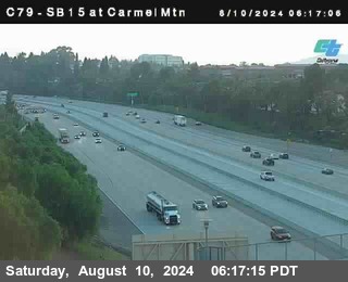 NB 15 at Carmel Mountain Rd.