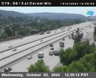 NB 15 at Carmel Mountain Rd.