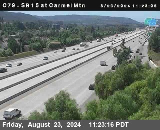 NB 15 at Carmel Mountain Rd.