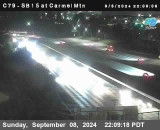 NB 15 at Carmel Mountain Rd.