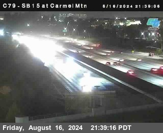 NB 15 at Carmel Mountain Rd.