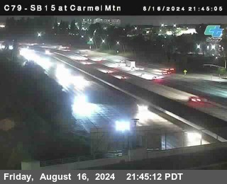 NB 15 at Carmel Mountain Rd.