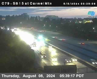 NB 15 at Carmel Mountain Rd.