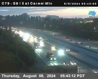 NB 15 at Carmel Mountain Rd.