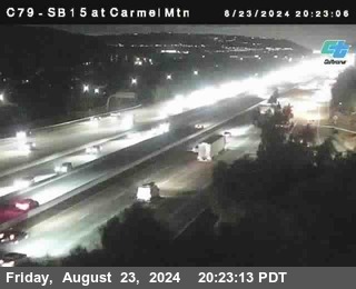 NB 15 at Carmel Mountain Rd.