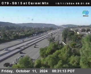 NB 15 at Carmel Mountain Rd.